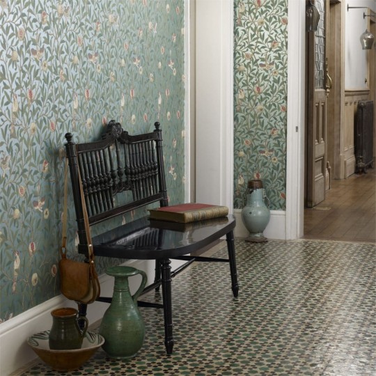 Tapeta Morris & Co. The Craftsman 216454 Bird & Pomegranate