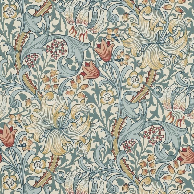 Tapeta Morris & Co. The Craftsman 216461 Golden Lily