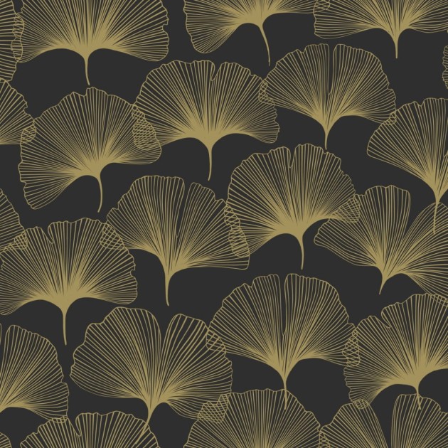 Tapeta Origin City Chic 347734 Ginkgo Leaves