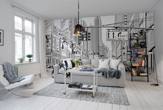 Fototapeta Rebel Walls Cartoon City R10621