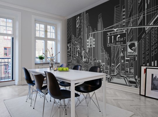 Fototapeta Rebel Walls Cartoon City R10622
