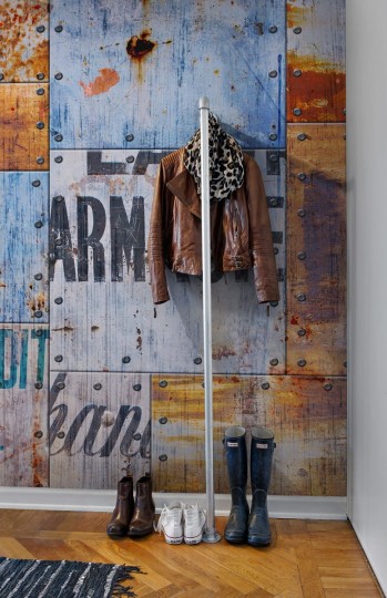 Fototapeta Rebel Walls Steel Plates R12141
