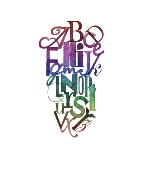 Fototapeta Rebel Walls Ink Letter R12492