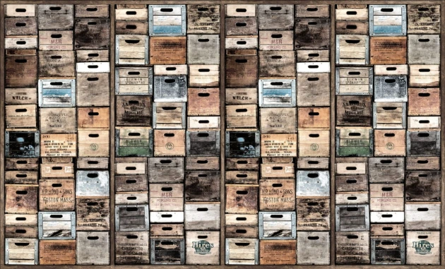 Fototapeta Rebel Walls Industriel Urban Farm L.A., vintage R12902-5