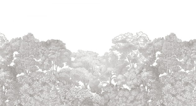 Fototapeta Rebel Walls Bellewood Grey Toile R13054-8