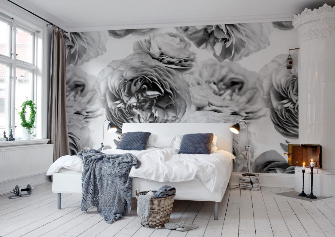 Fototapeta Rebel Walls Summer Wind - Black and White R13092-8