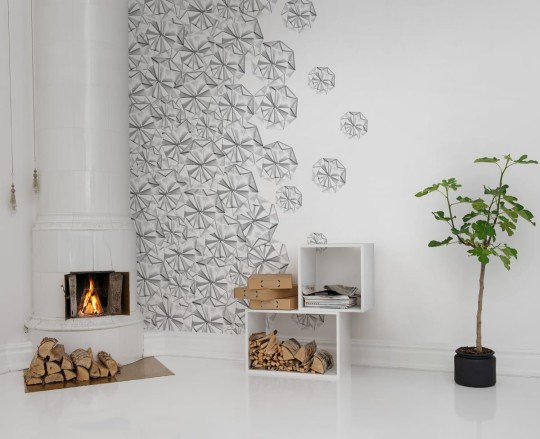 Rebel Walls R13201 Greenhouse Florigami - mural w roślinne origami