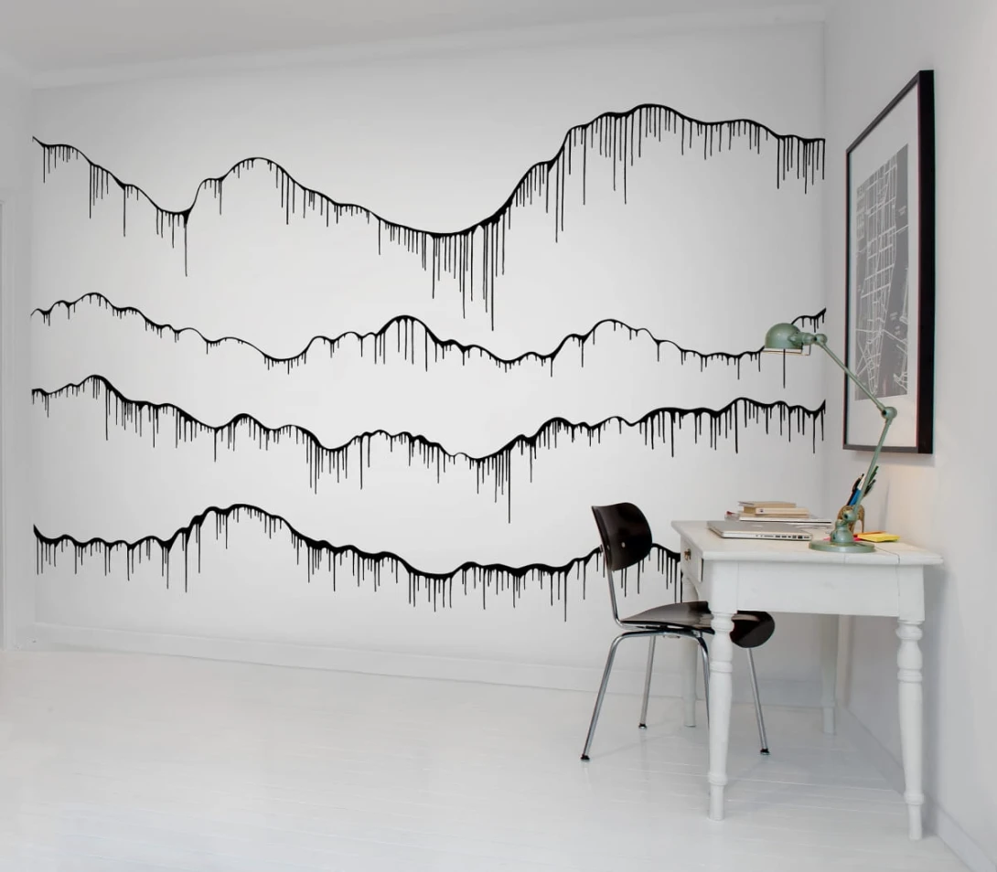 Rebel Walls R13331 Spectrum Elevation - mural w minimalistyczne wzgórza
