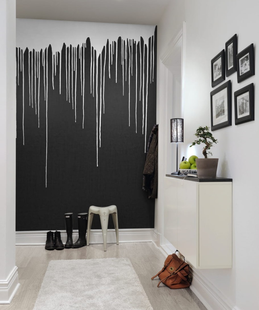 Rebel Walls R13401 Spectrum Colour Rain - mural z motywem cieknącej farby
