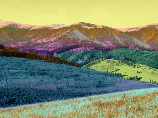 Rebel Walls R13451 Spectrum Adventure - mural w górzysty krajobraz