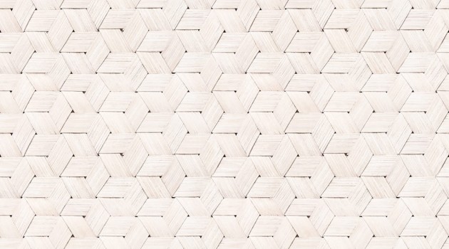 Rebel Walls R13932 Passion Birch Bark Braids White - mural w plecione drewno