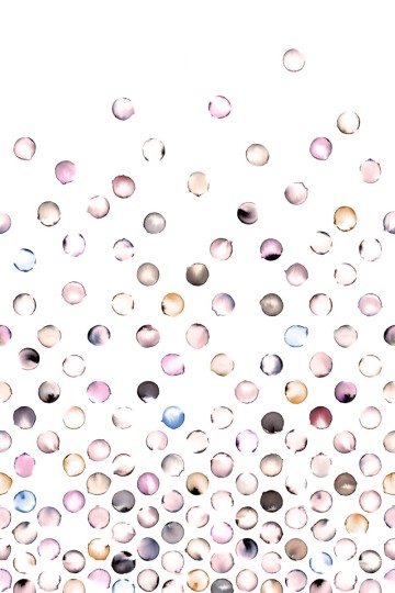 Rebel Walls R13952 Passion Lenses Peach - mural w kolorowe koła