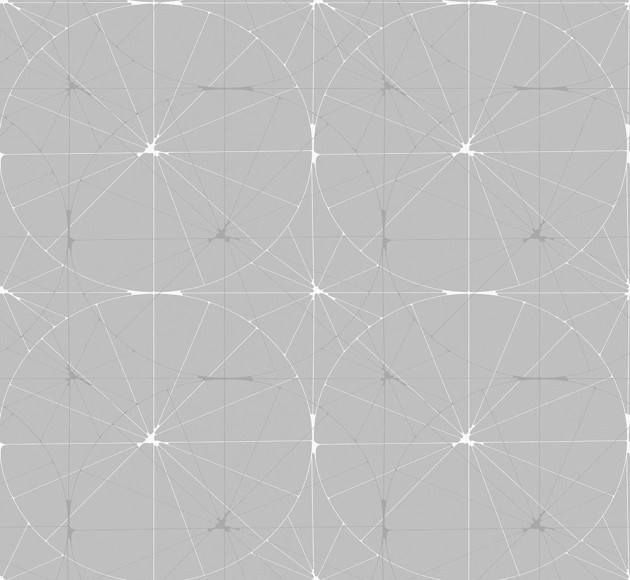 Rebel Walls R14111 Passion Perfect Fit Soft Grey - mural w geometryczny wzór