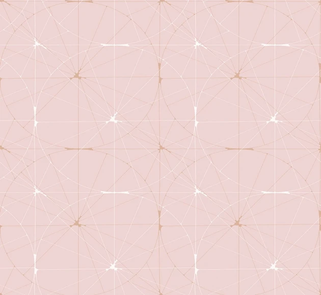 Rebel Walls R14113 Passion Perfect Fit Powder Pink - mural w geometryczny wzór