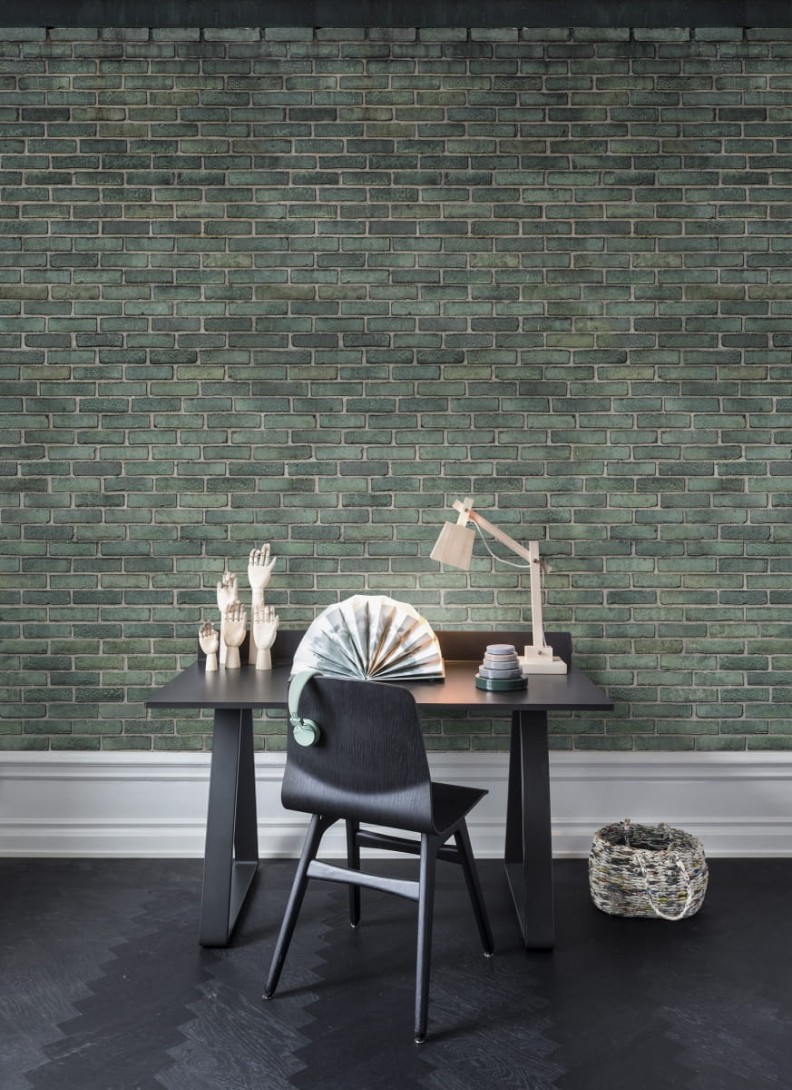 Fototapeta Rebel Walls Urban Emerald R14211