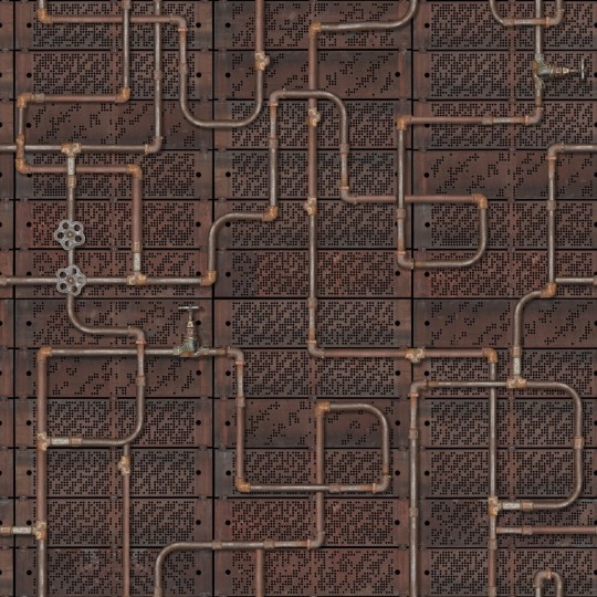 Fototapeta Rebel Walls Pipework Oxidation  R14421
