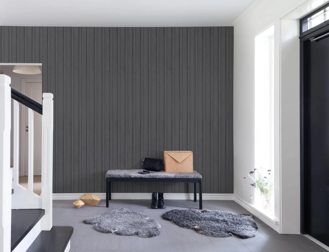 Fototapeta Rebel Walls Swedish Cottage, Grey R14722