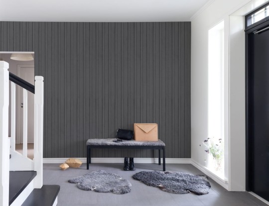 Fototapeta Rebel Walls Swedish Cottage, Grey R14722