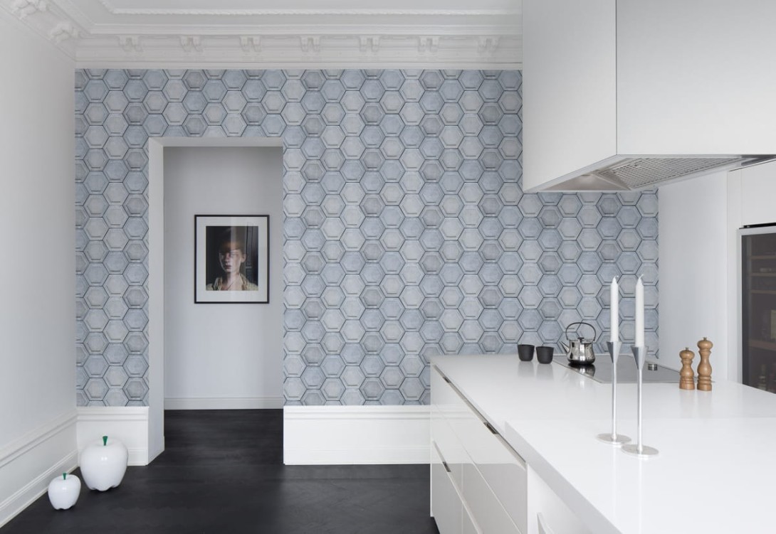 Fototapeta Rebel Walls Concrete Hexagon R14801