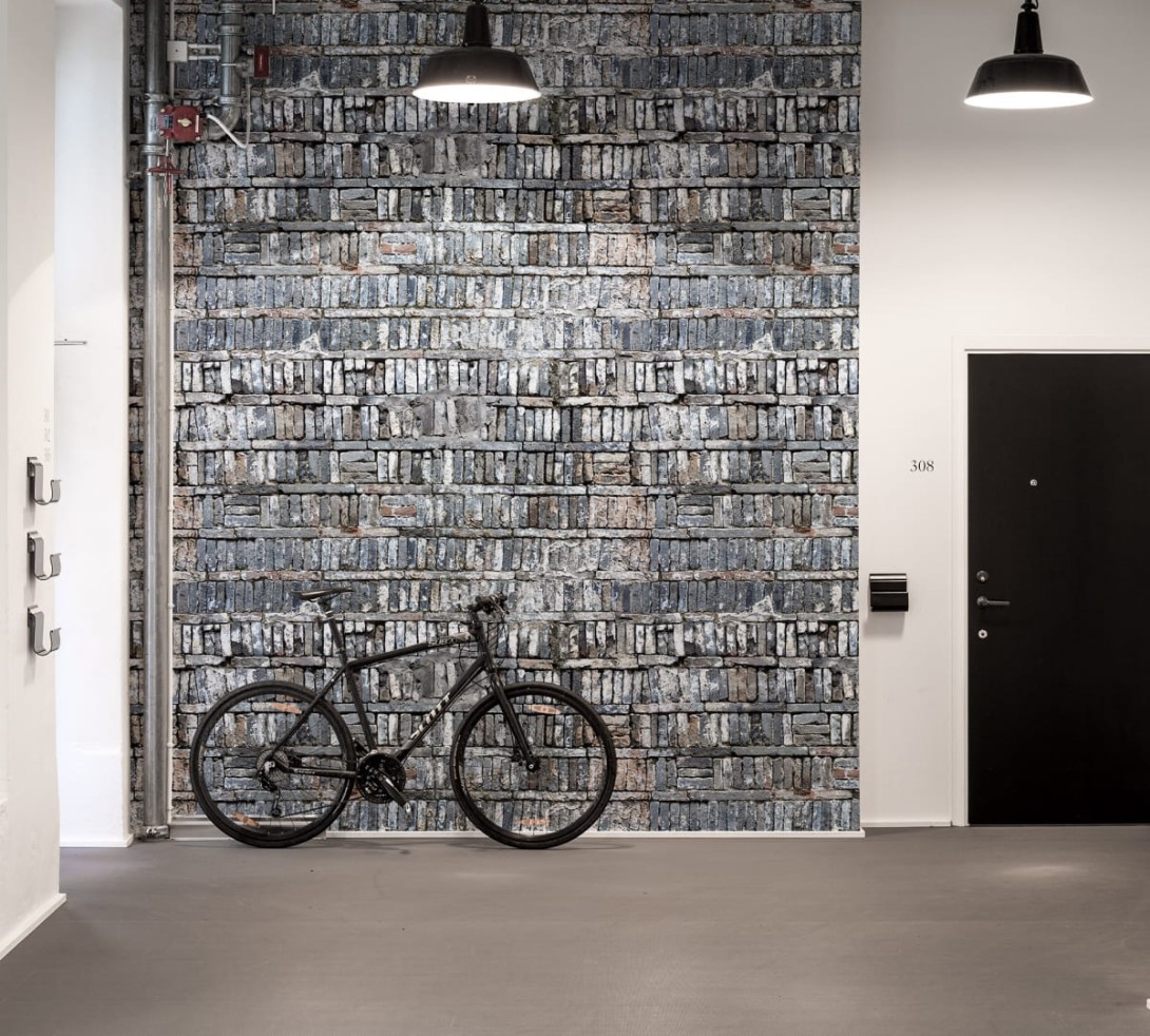 Fototapeta Rebel Walls Stacked Bricks R14811