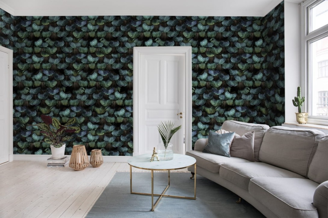 Fototapeta Rebel Walls Peacock Plumage R15091