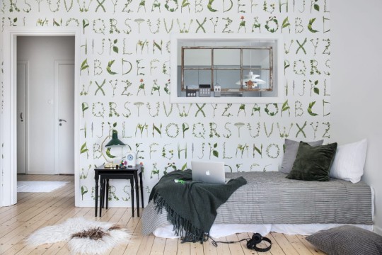 Fototapeta Rebel Walls Floral Alphabet R13195