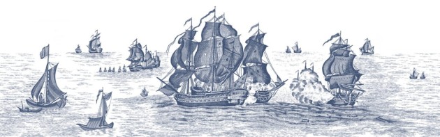 Fototapeta Rebel Walls High Seas, Henderson Blue R14503