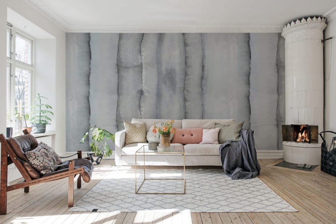 Rebel Walls R15372 Palette Agate Sterling - mural imitujący agat