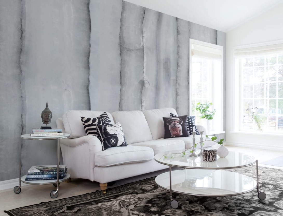 Rebel Walls R15372 Palette Agate Sterling - mural imitujący agat