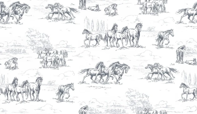 Fototapeta Rebel Walls Horse Herd R15591