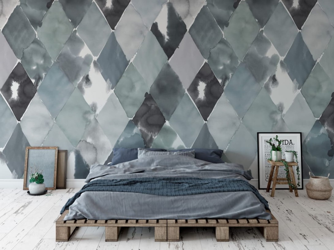 Fototapeta Rebel Walls Big Harlequin, Breeze R15572