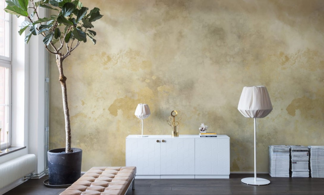 Fototapeta Rebel Walls Color Clouds, Gold R13273