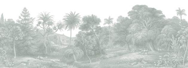 Rebel Walls R14613 Best Of Jungle Land Verdant - mural egzotyczny