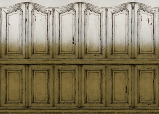 Fototapeta Rebel Walls Parisian Panels, Dip Dye Yellow R15603