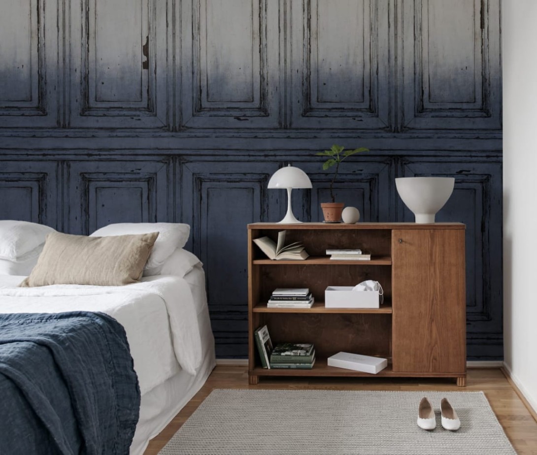 Fototapeta Rebel Walls Parisian Panels, Dip Dye Blue R15602