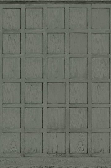 Rebel Walls R12884 Palette Panel Cambridge Green - mural imitujący panele ścienne