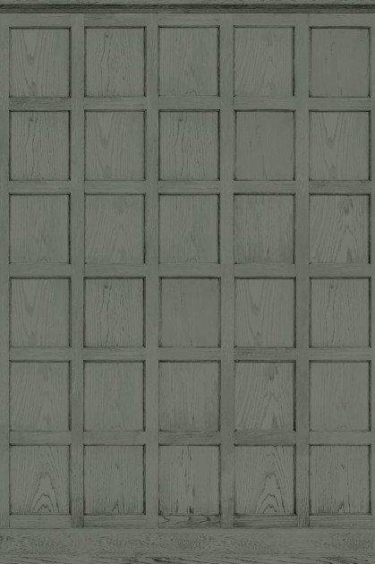 Rebel Walls R12884 Palette Panel Cambridge Green - mural imitujący panele ścienne