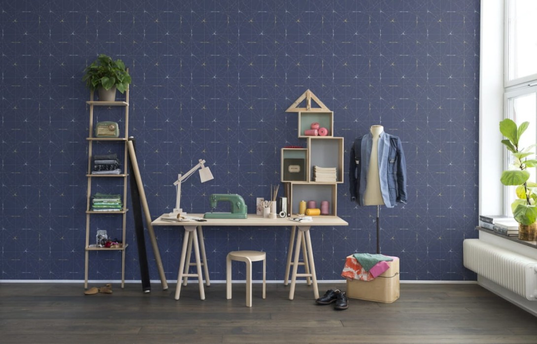 Fototapeta Rebel Walls Perfect Fit, Royal Blue R14114