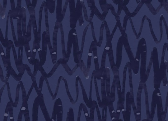 Fototapeta Rebel Walls Pulse of Passion, Blue R14093