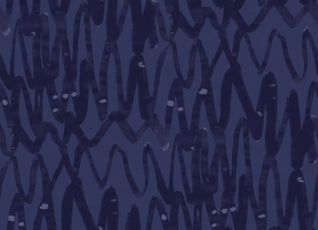 Fototapeta Rebel Walls Pulse of Passion, Blue R14093