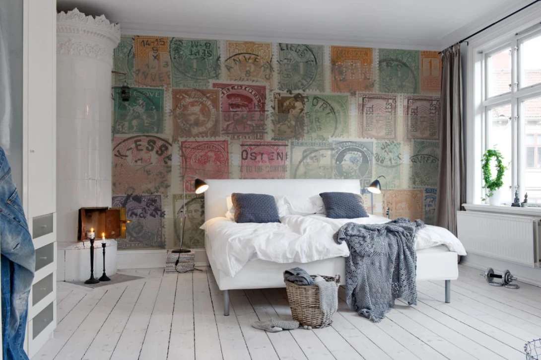 Fototapeta Rebel Walls Philatelist R11081