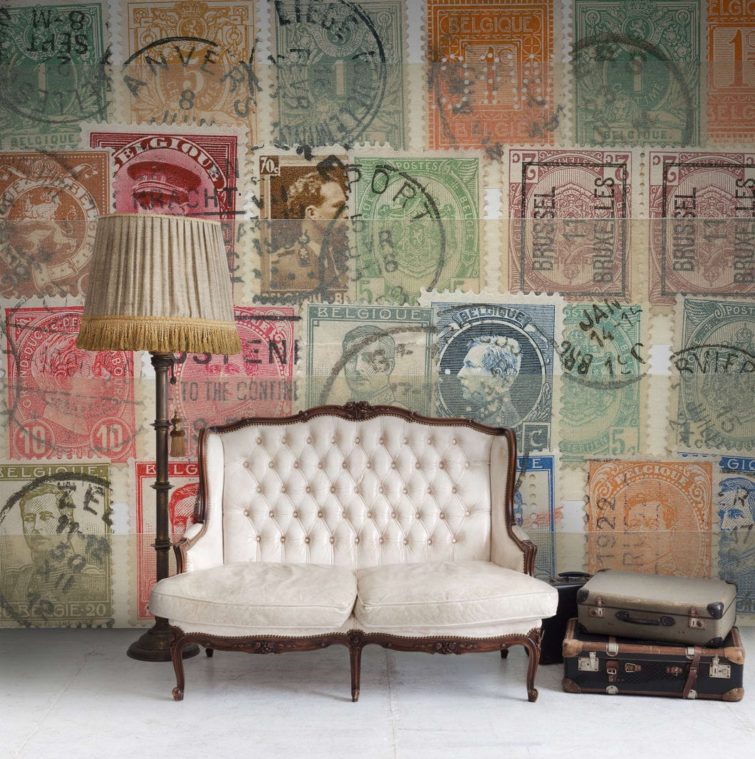Fototapeta Rebel Walls Philatelist R11081
