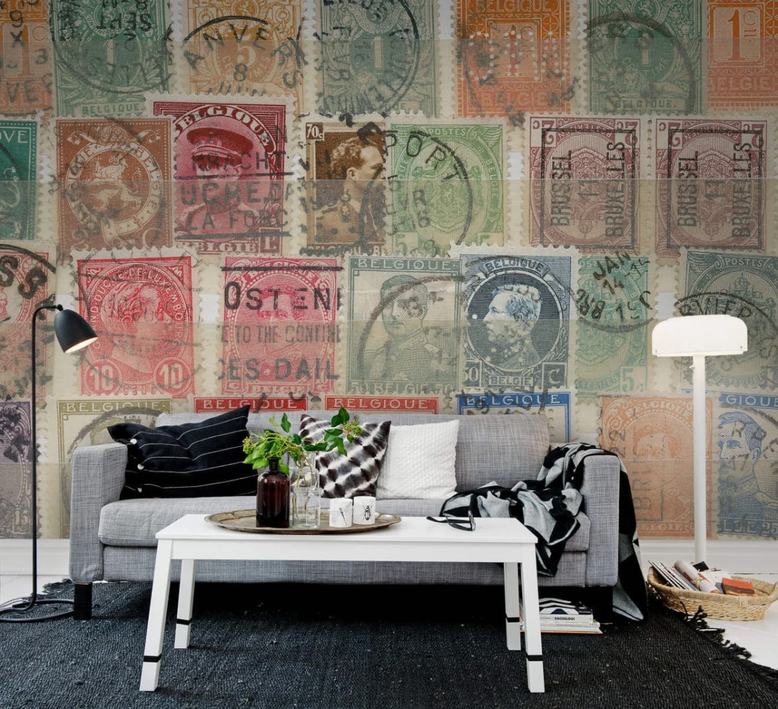 Fototapeta Rebel Walls Philatelist R11081
