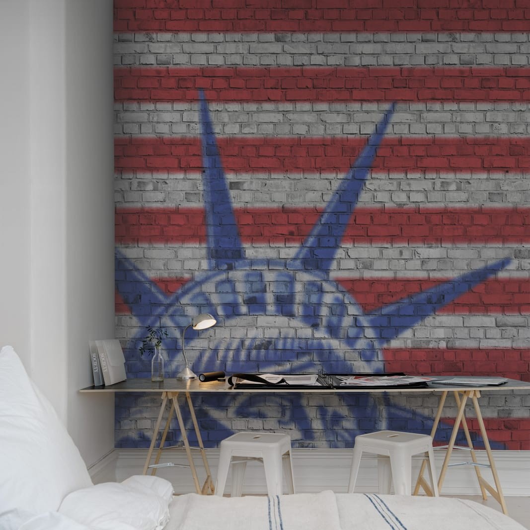 Fototapeta Rebel Walls Bricks of Liberty R12251