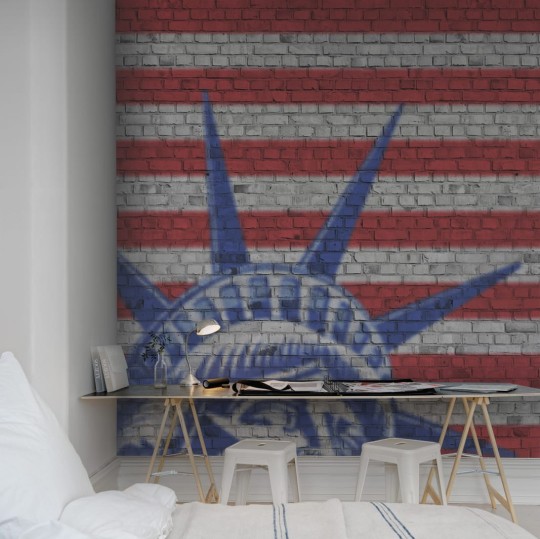 Fototapeta Rebel Walls Bricks of Liberty R12251