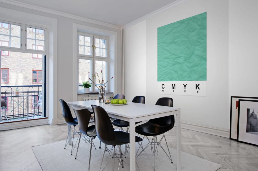 Fototapeta Rebel Walls CMYK, mint R12533
