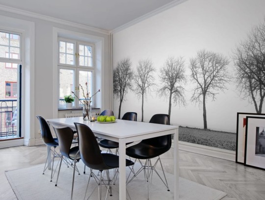 Rebel Walls R12981 Scandinavia Tree Soldiers - mural drzewa