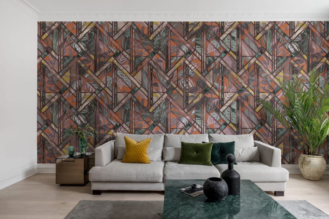 Fototapeta Rebel Walls Chicago Club, Ruby R16131