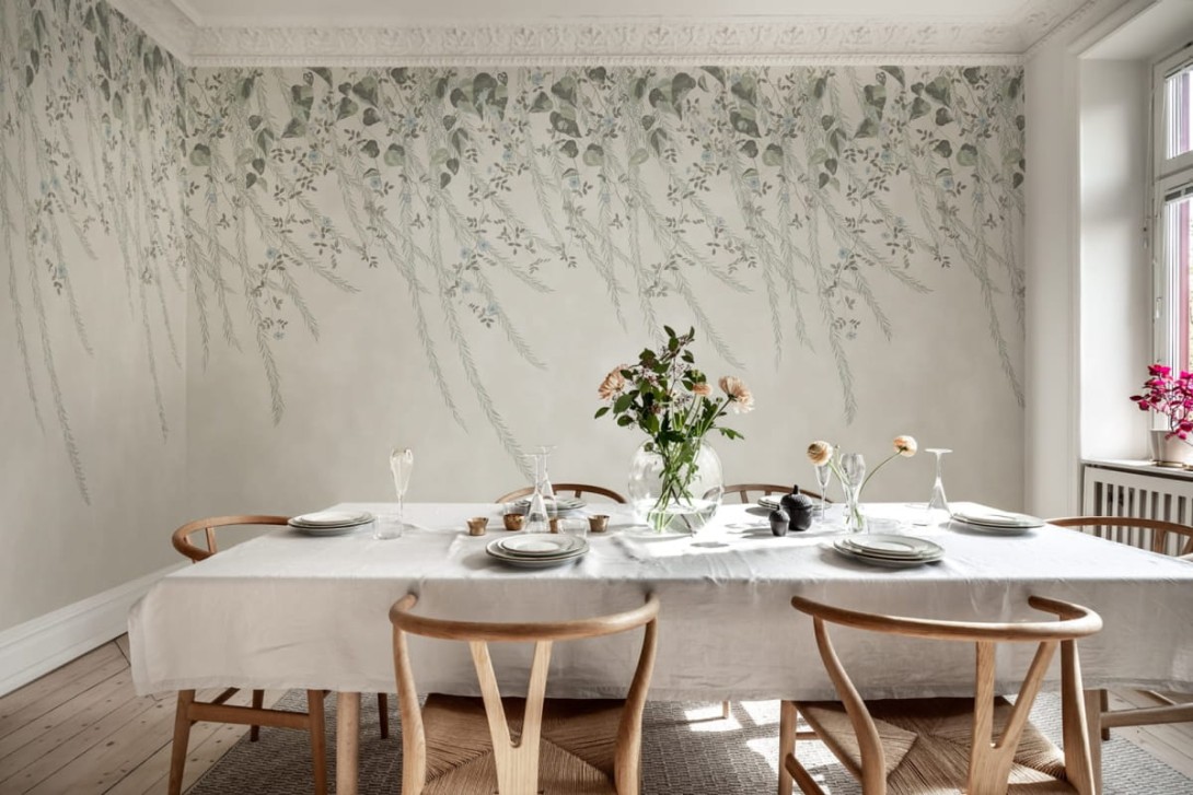 Fototapeta Rebel Walls Lush Foliage, Sage Tint R16781