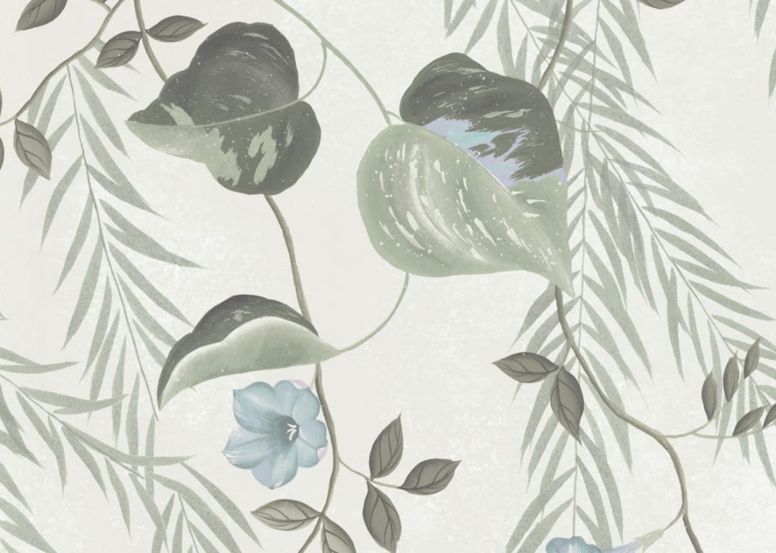Fototapeta Rebel Walls Lush Foliage, Sage Tint R16781